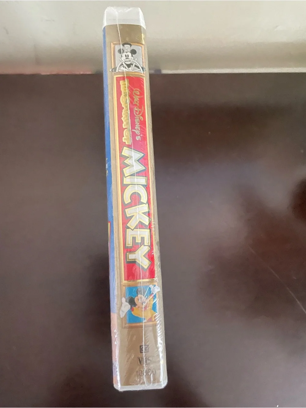 Walt Disney The Spirit of Mickey VHS - Gold & Red Cover